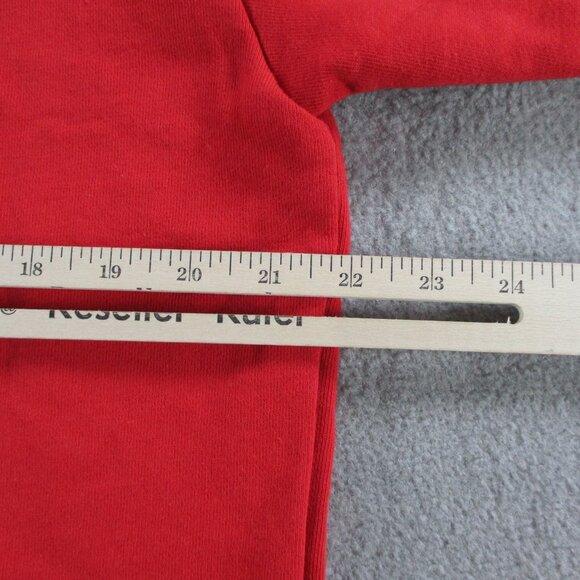 NWOT Sp5der Hoodie Adult Small Red Angel Number 555 Printed Sweatshirt Pullover - Picture 8 of 10